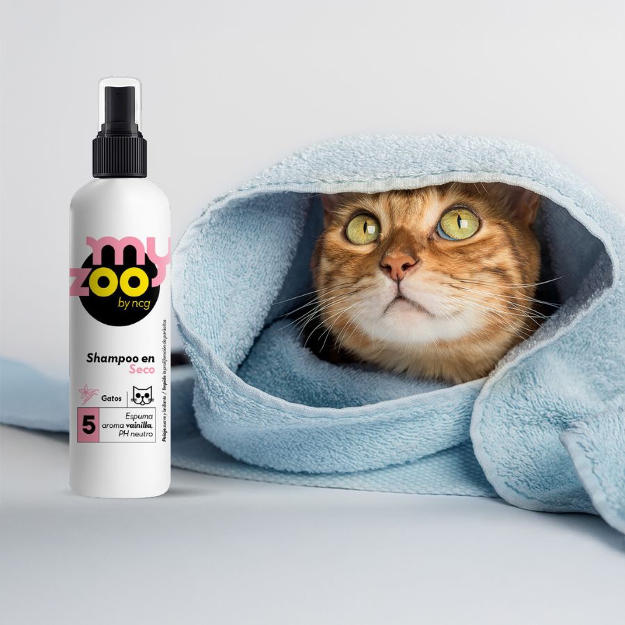 My Zoo Shampoo Seco Espuma Vainilla Gato 250CC, , large image number null