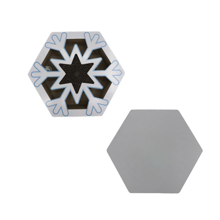 Rascador navidad de cart&oacute;n con catnip para gatos, , large image number null