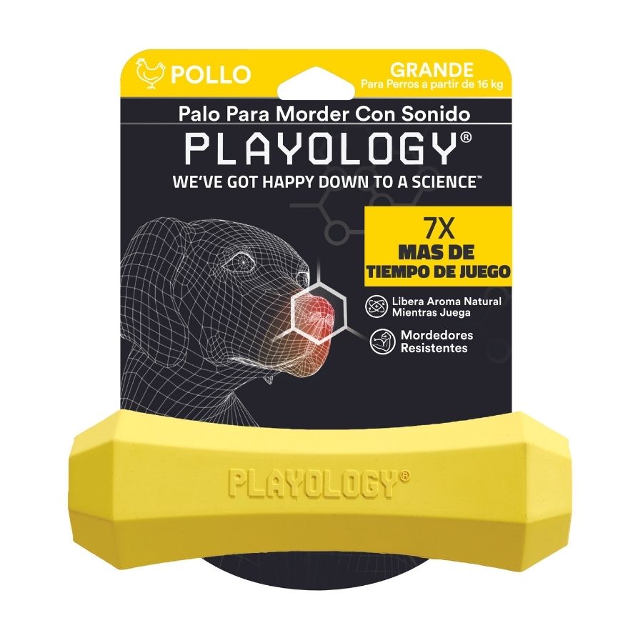 Palo para masticar con aroma a pollo