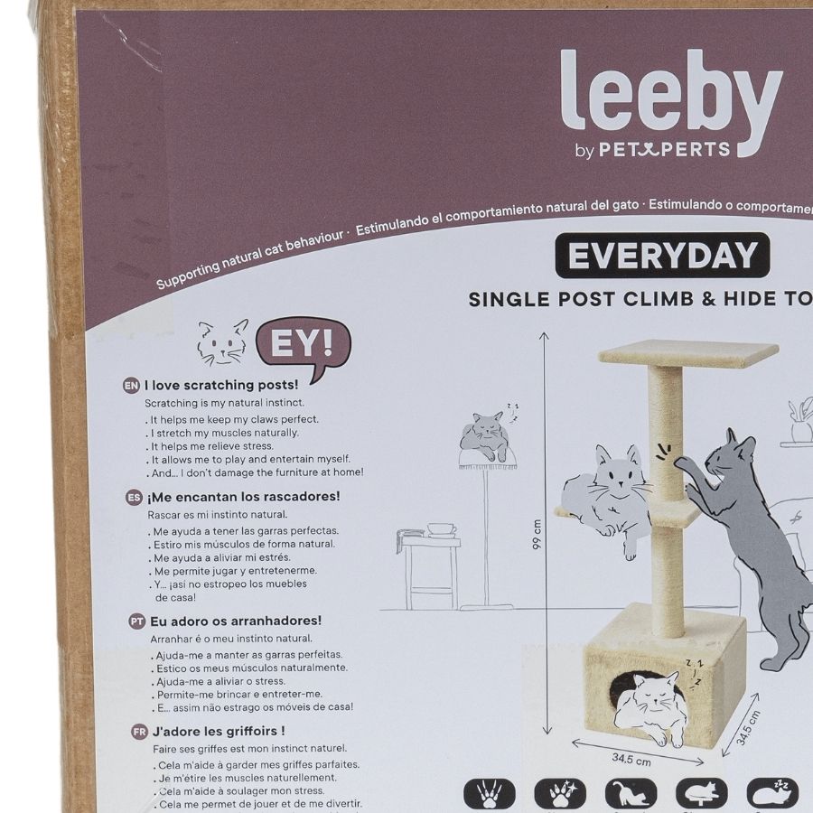 Collete gimnasio torre escalar y esconderse beige, , large image number null