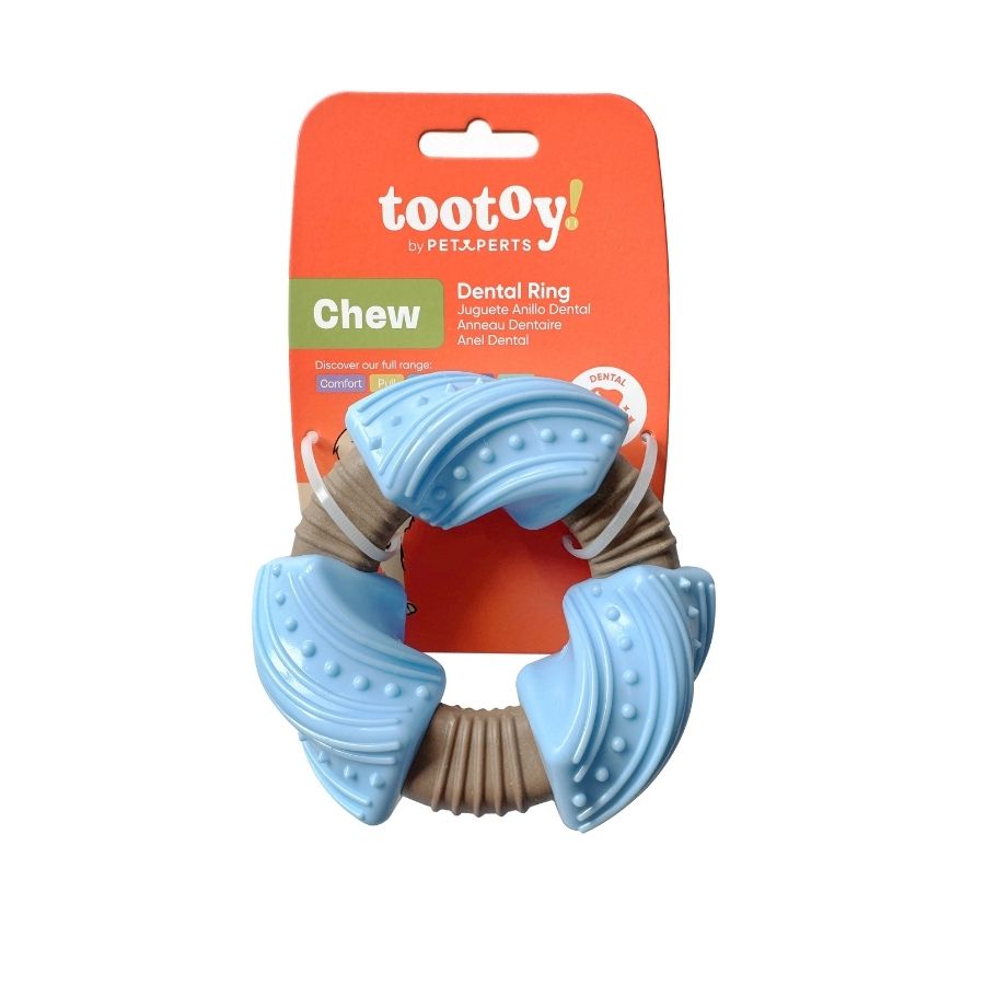Tootoy! juguete mordedor anillo dental para perro