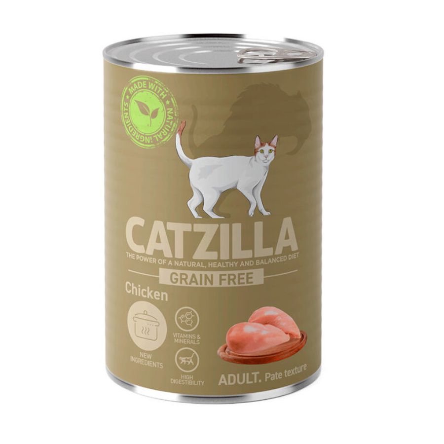 Catzilla cat adult pollo 400GR