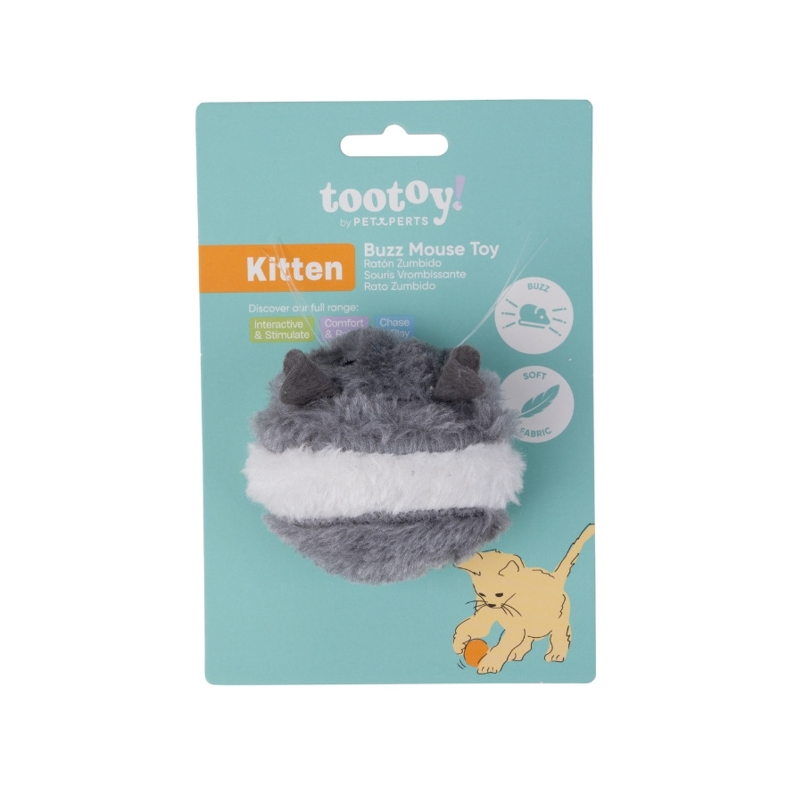Tootoy! juguete rat&oacute;n zumbador para gatito, , large image number null
