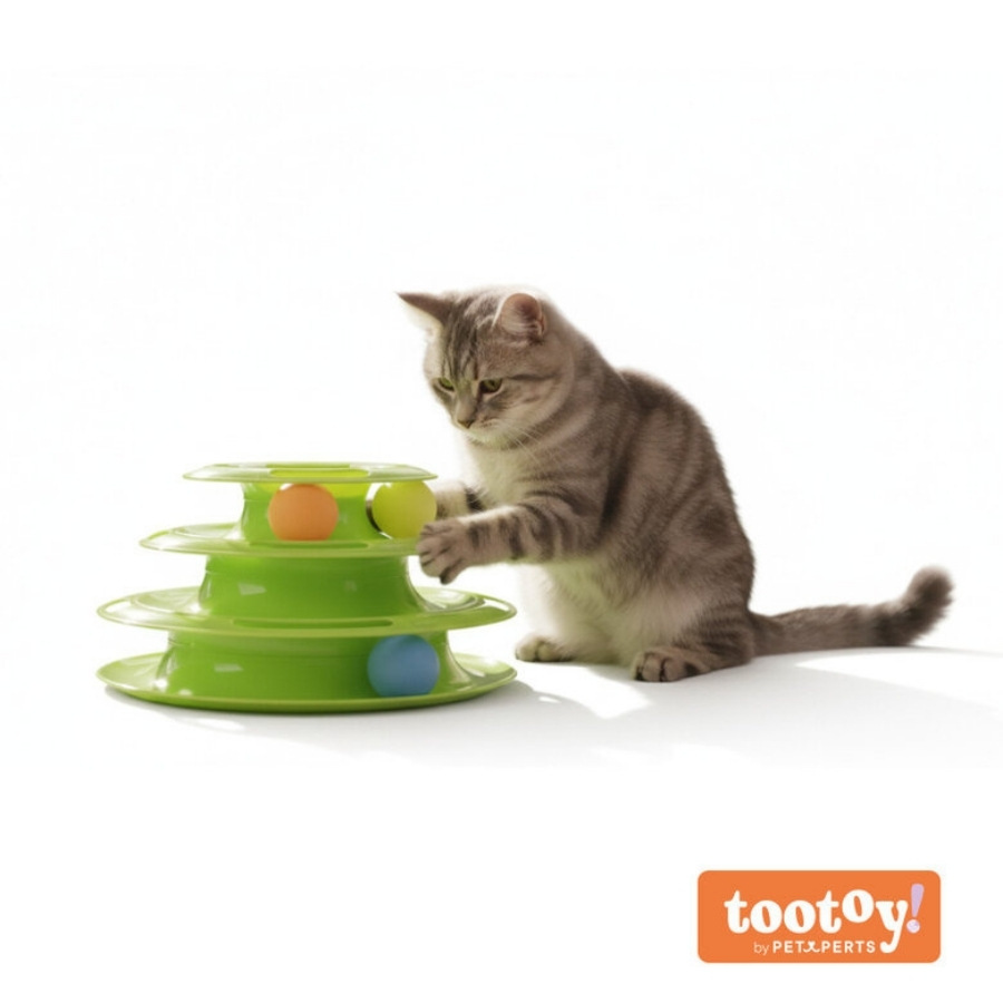 Tootoy! juguete torre interactiva para gato, , large image number null