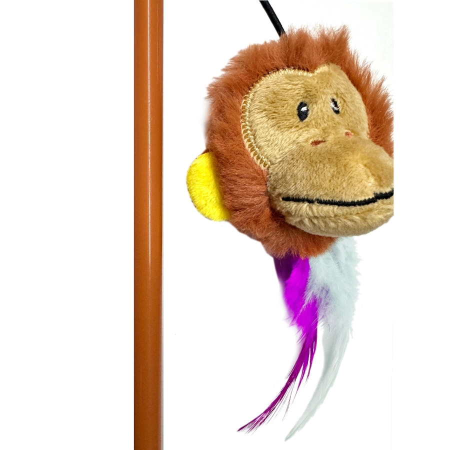 Tootoy! juguete de varita de mono para gatos, , large image number null