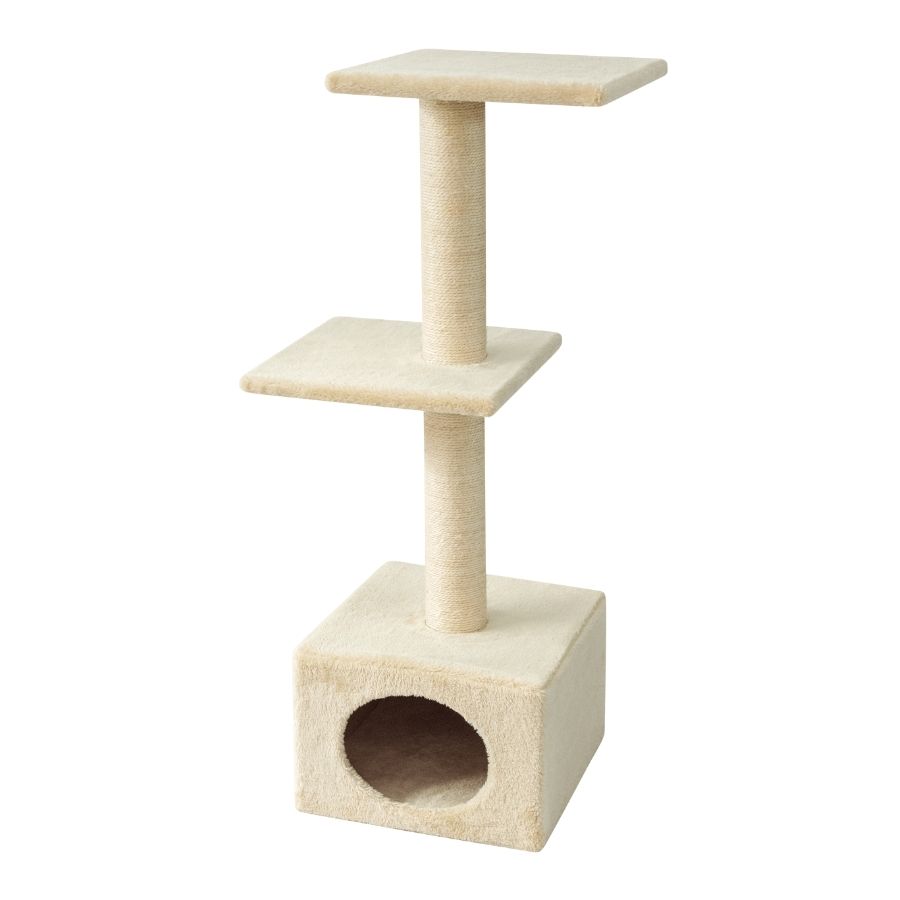 Collete gimnasio torre escalar y esconderse beige