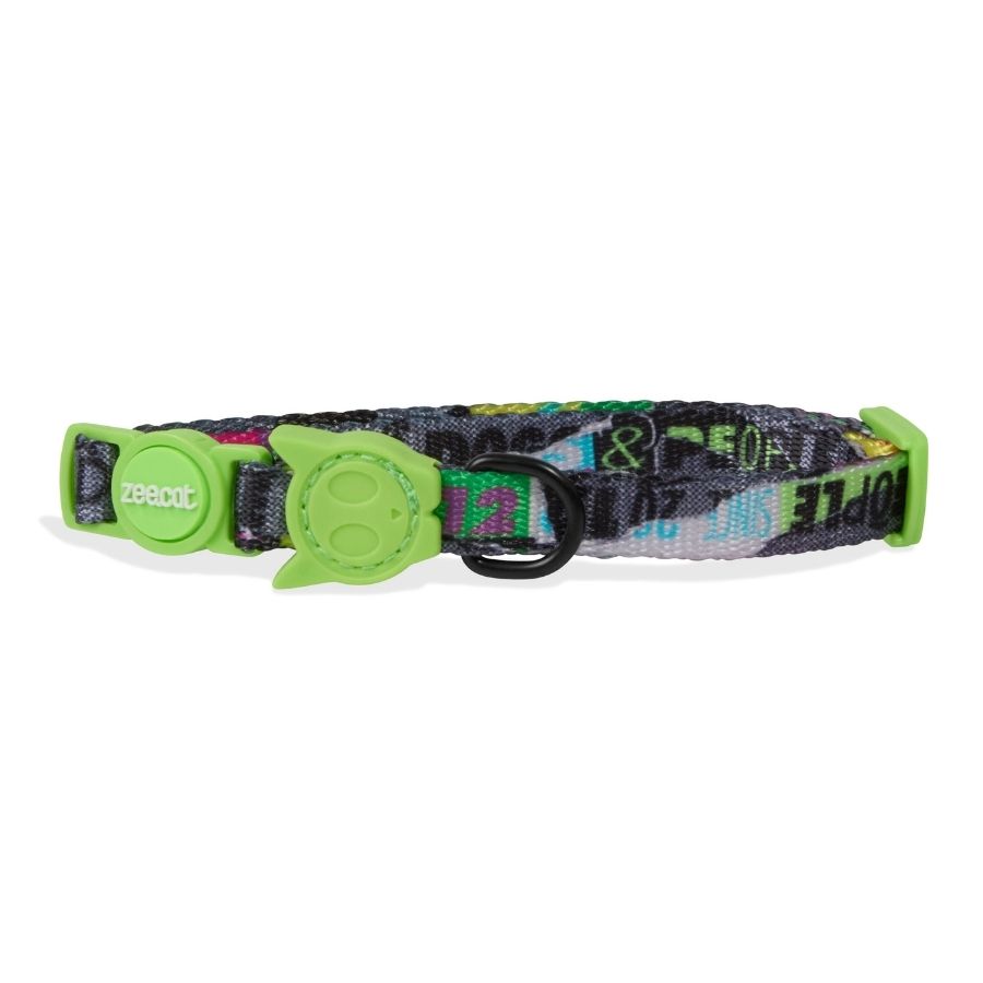 Lords of zee.town manifesto cat collar, , large image number null