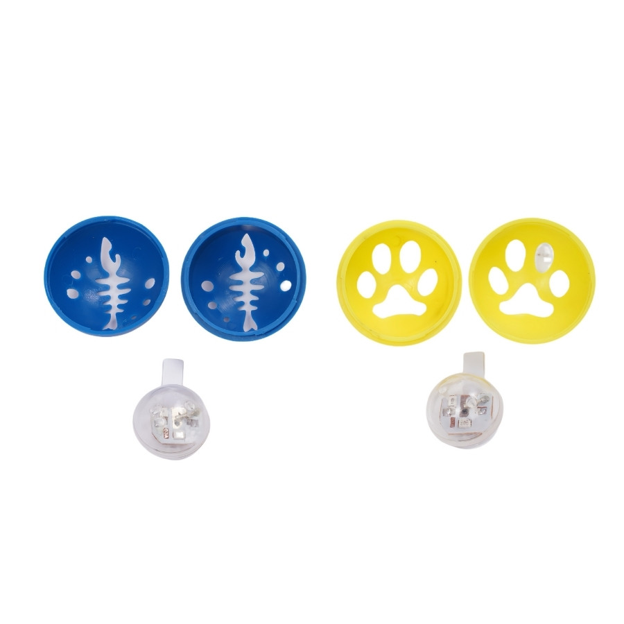 Tootoy! juguete set de pelotas led para gato, , large image number null
