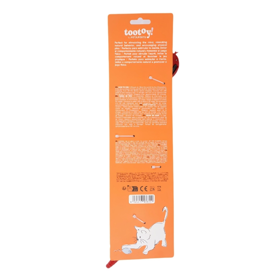 Tootoy! juguete lanzador serpiente ondulante para gato, , large image number null