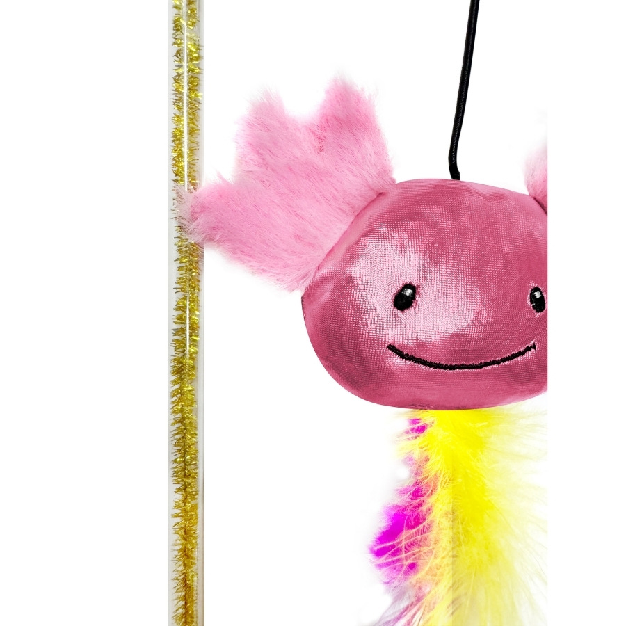 Tootoy! juguete de varita de ajolote para gatitos, , large image number null