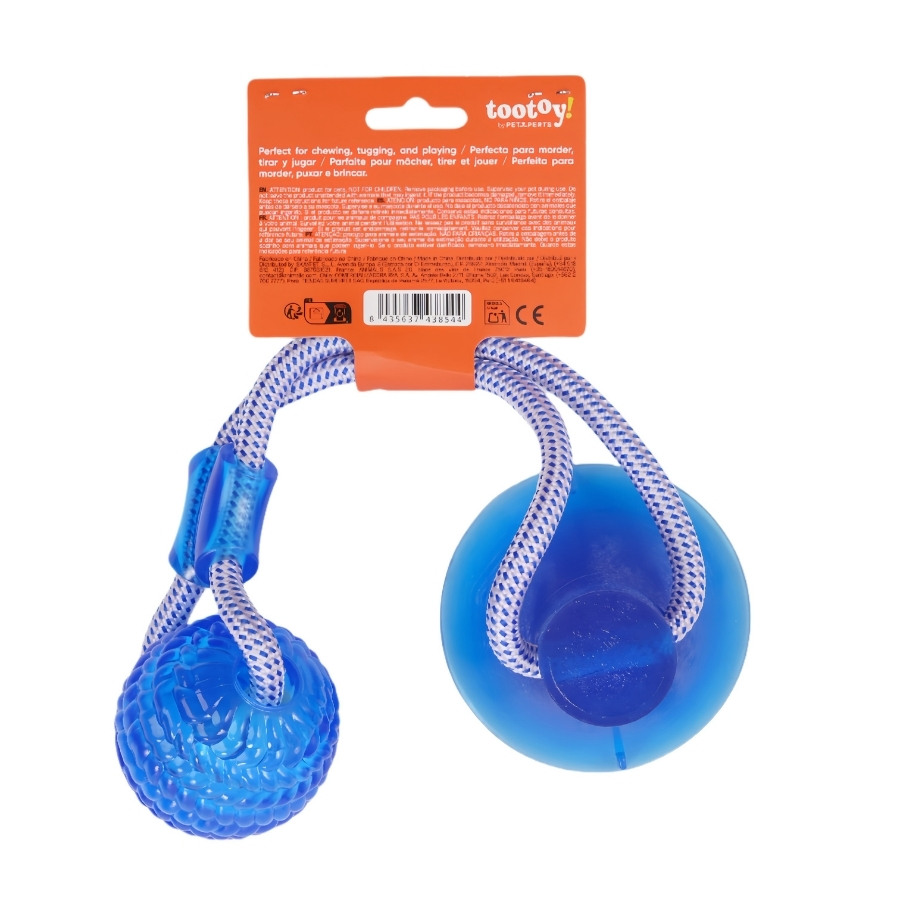 Tootoy! juguete cuerda con agarre para perro, , large image number null