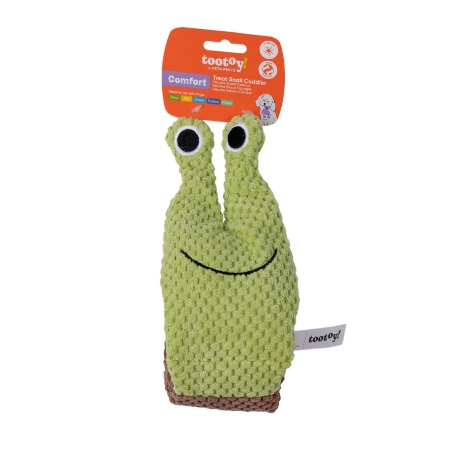 Tootoy! juguete peluche caracol dispensador de premios para perro