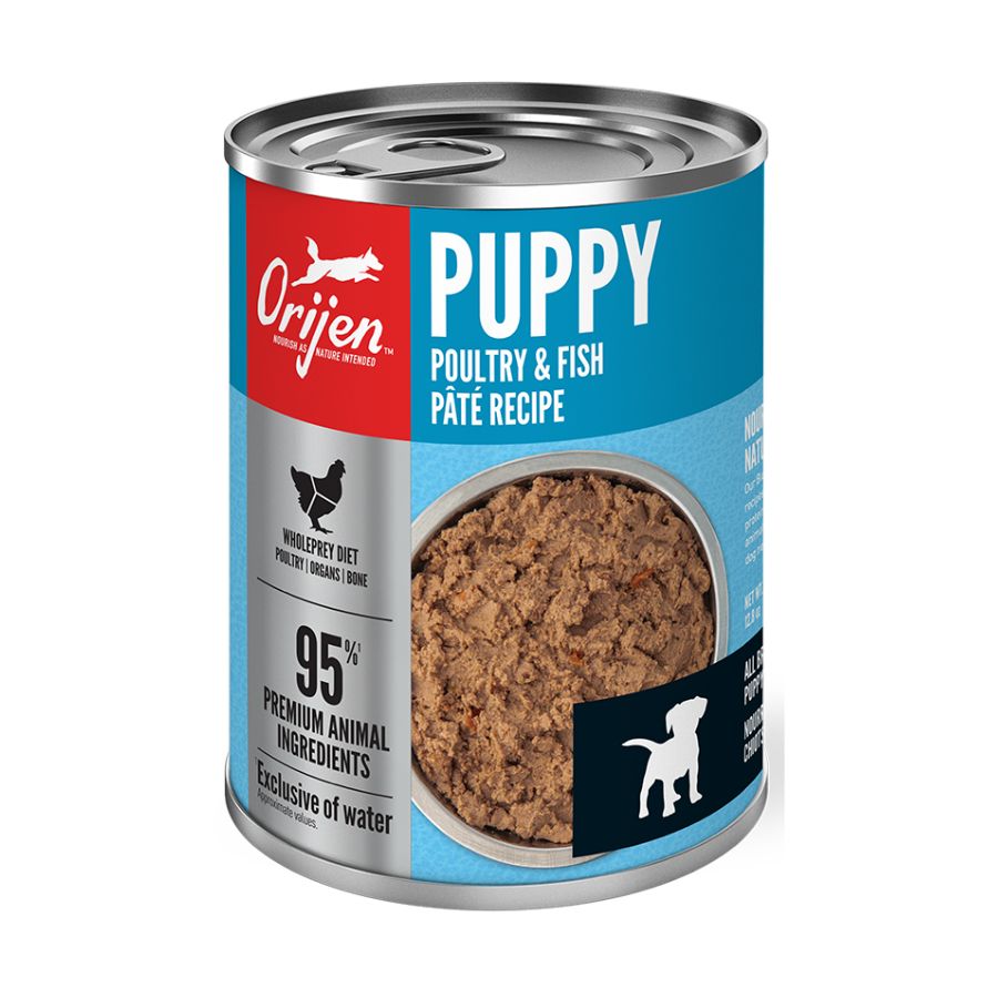 Orijen premium pate puppy ave & pescado 363 GR