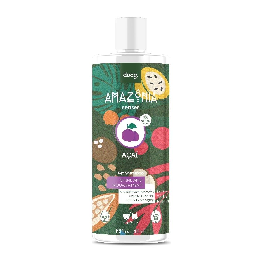 Amazonia shampoo para perro/gato acai 500ML