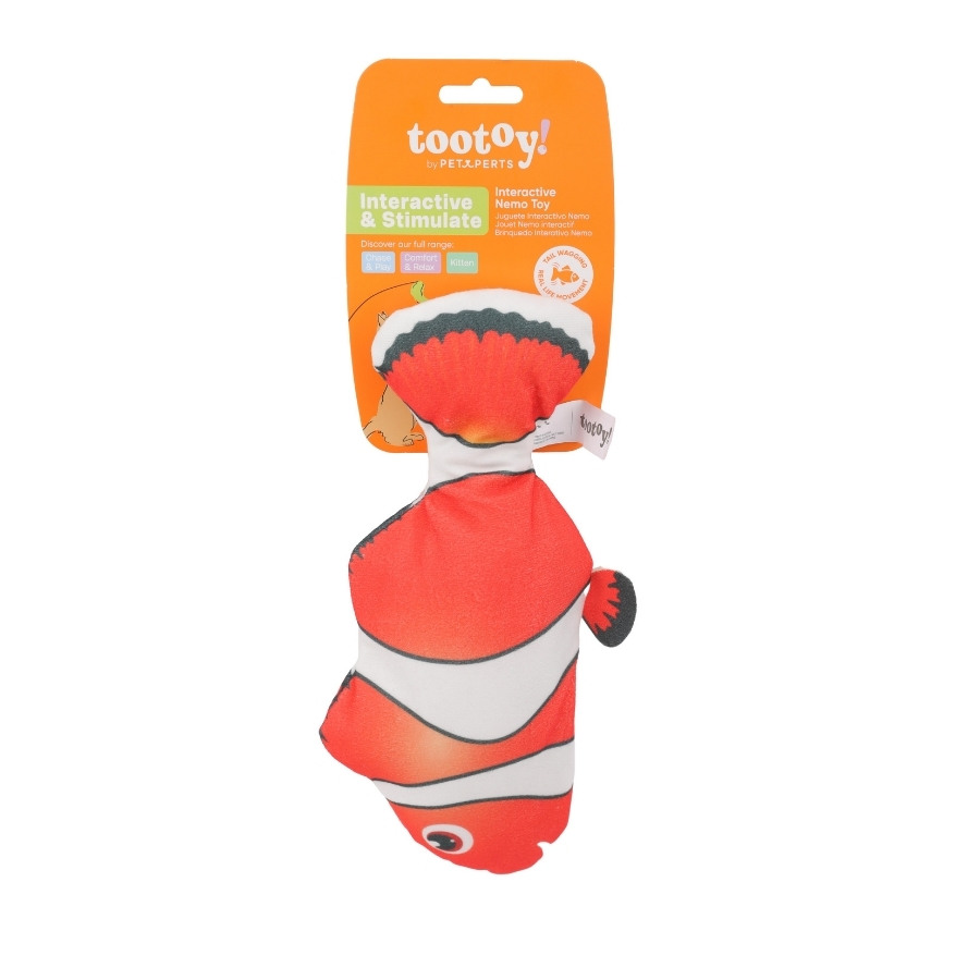 Tootoy! juguete pez nemo interactivo para gato
