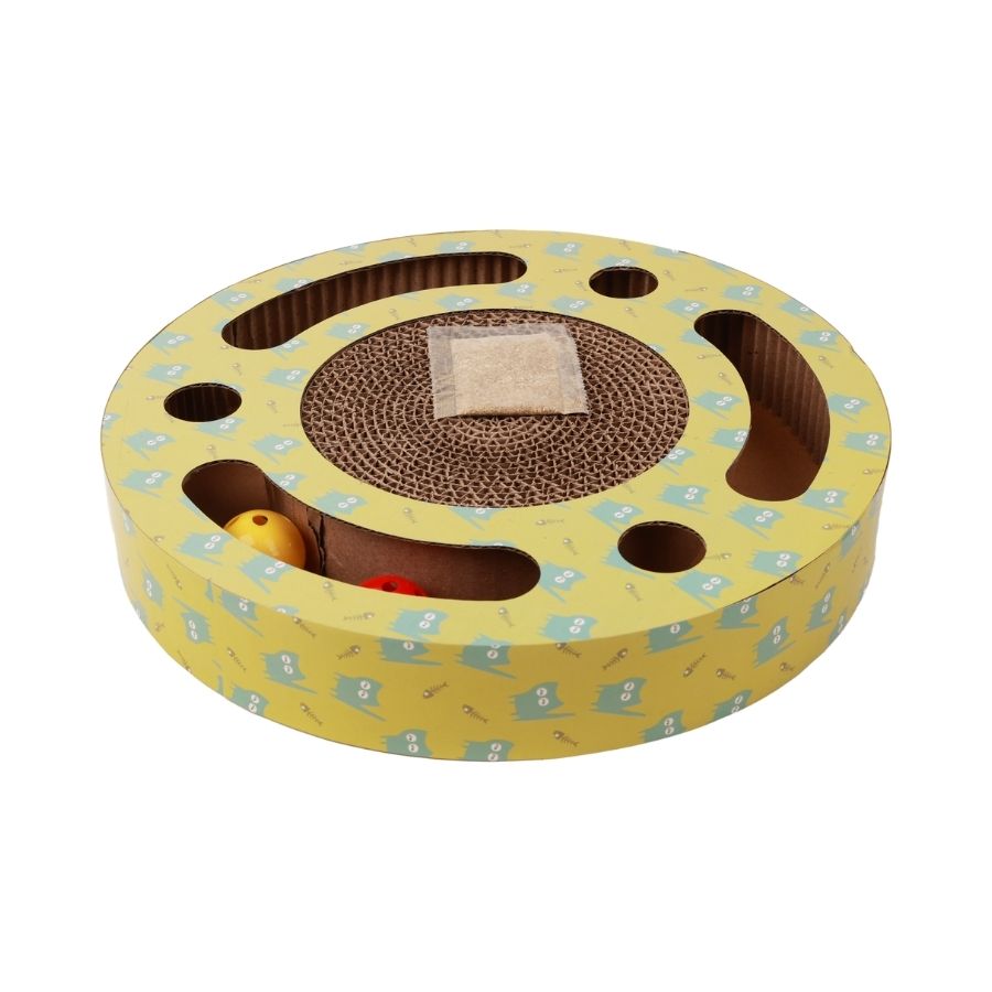 Pelusa rascador de cart&oacute;n jugar y rascar, , large image number null