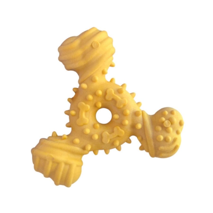 Summer Vibes Juguete de verano color amarillo para perros, , large image number null