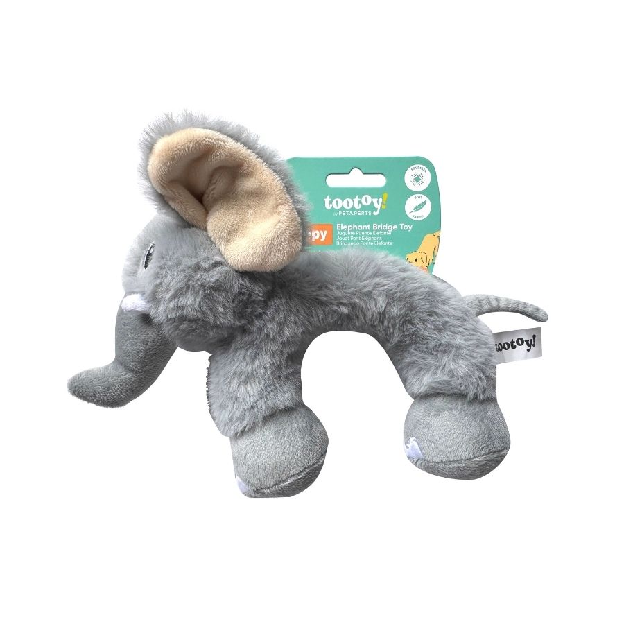 Tootoy! juguete peluche elefante suave para cachorro, , large image number null