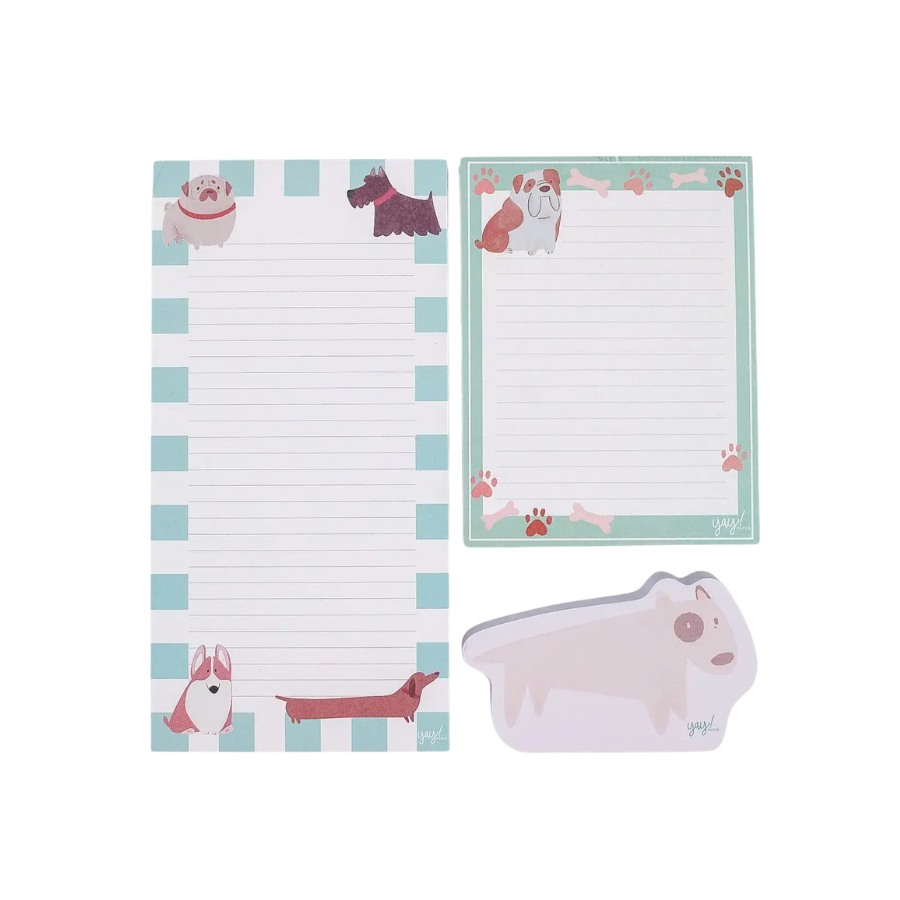 Yay! paper set de taco de notas - perros, , large image number null