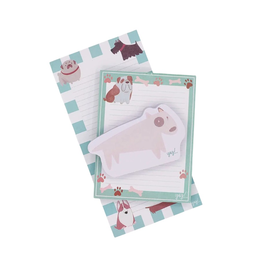 Yay! paper set de taco de notas - perros, , large image number null