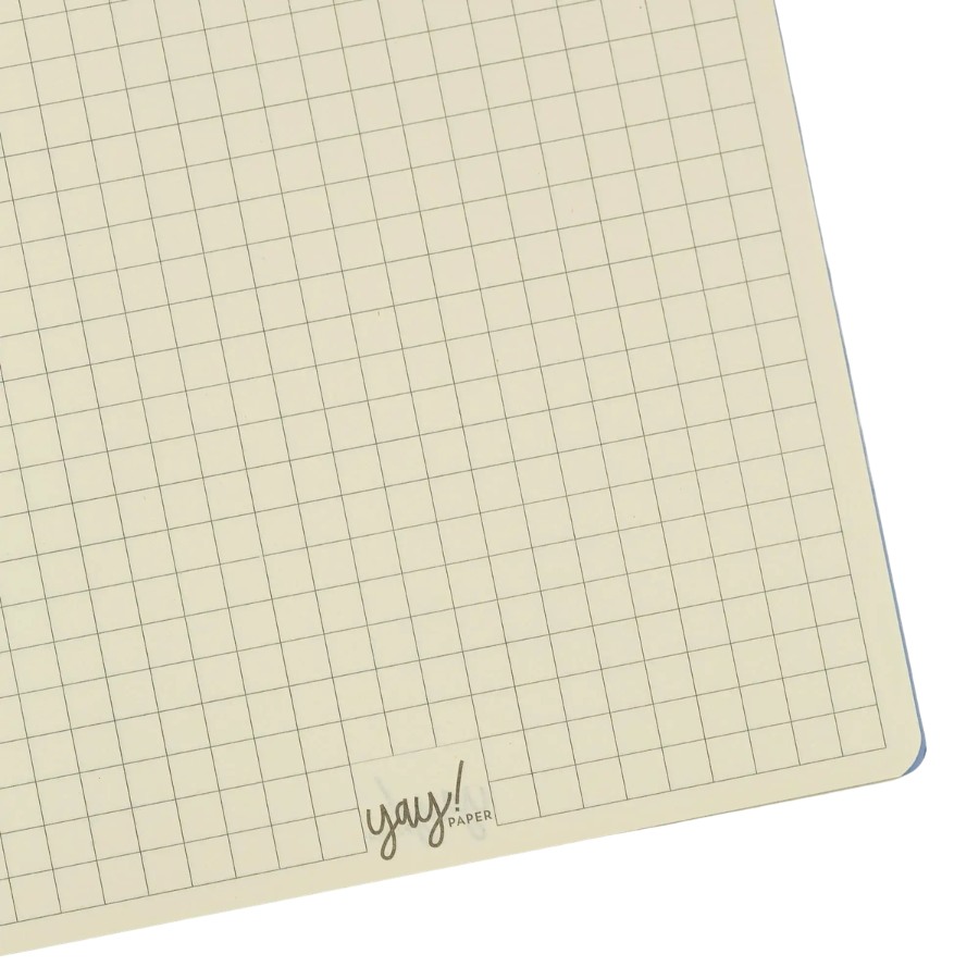 Yay! paper cuaderno mediano cuadriculado - perro floral, , large image number null