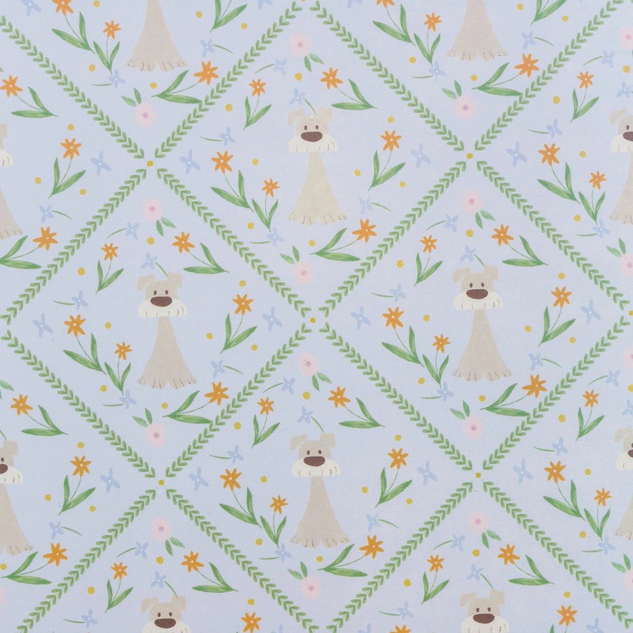 Yay! paper cuaderno mediano cuadriculado - perro floral, , large image number null