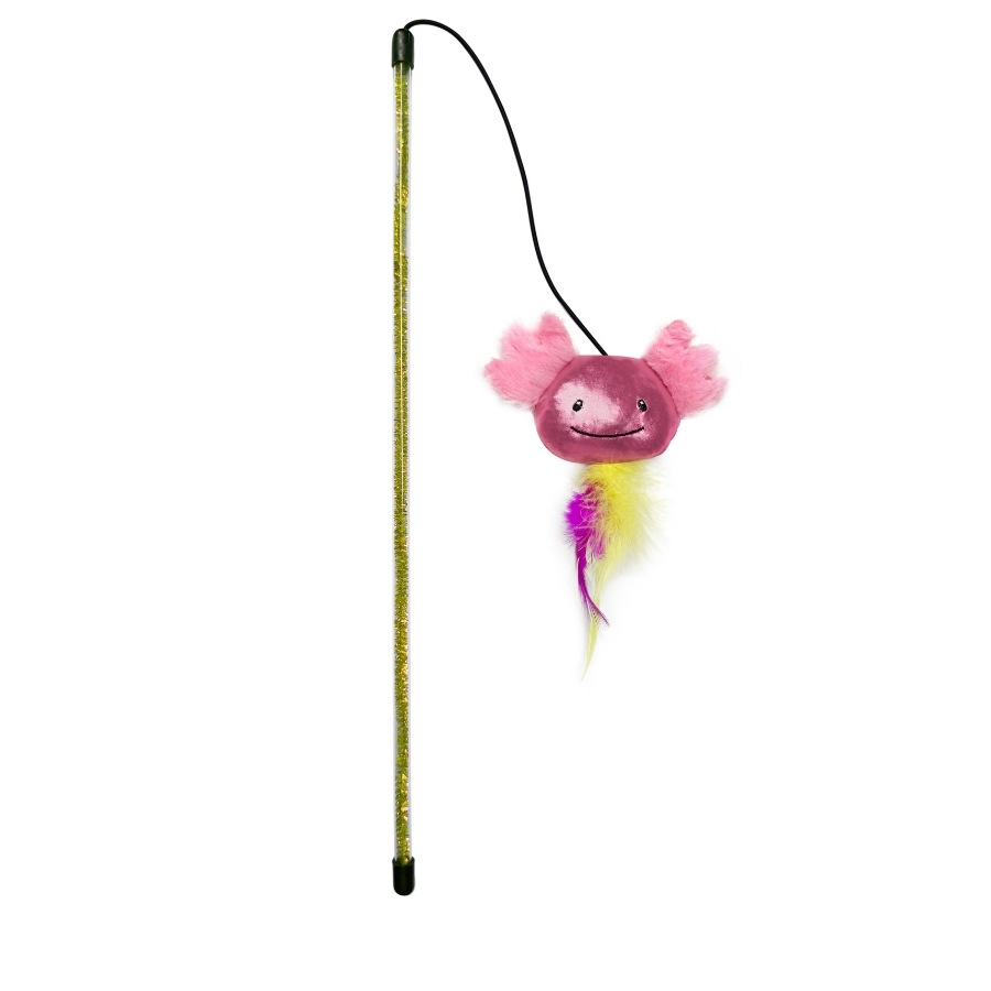 Tootoy! juguete de varita de ajolote para gatitos, , large image number null