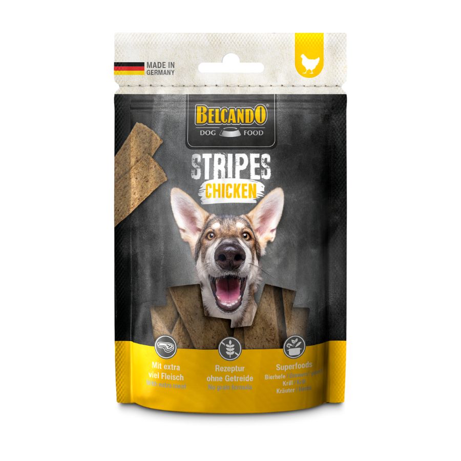 Belcando tiras snack para perro sabor pollo 70GR, , large image number null