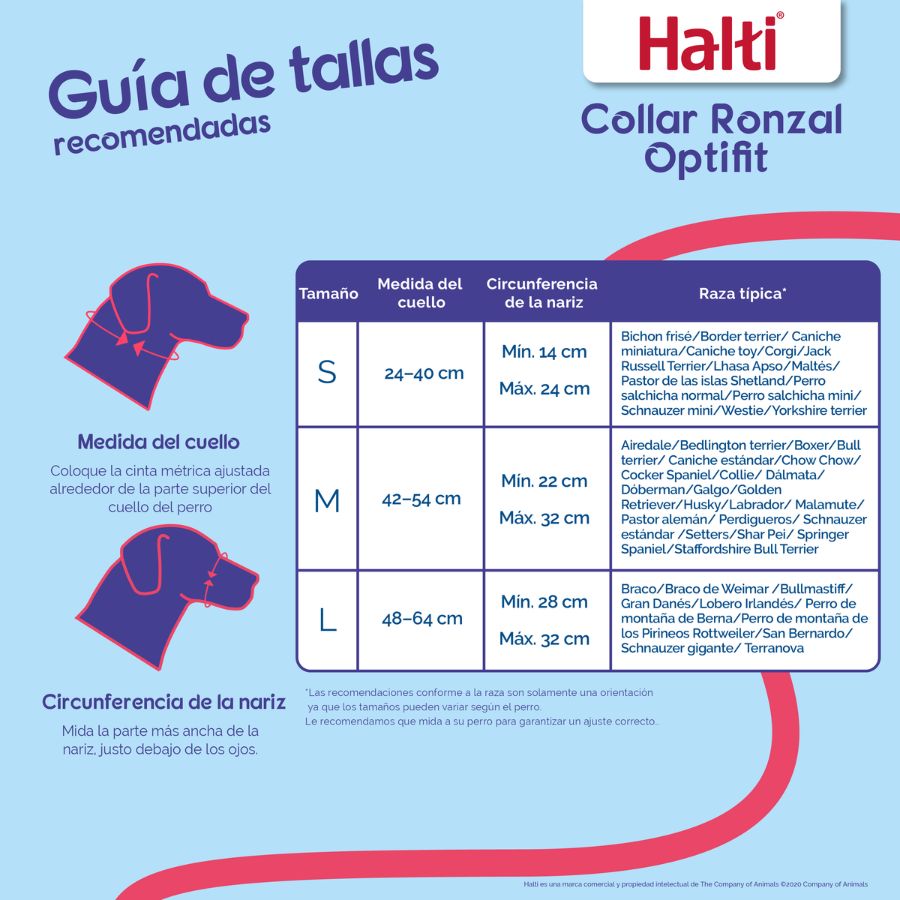 Cabezal de adiestramiento Halti optifit negra, , large image number null