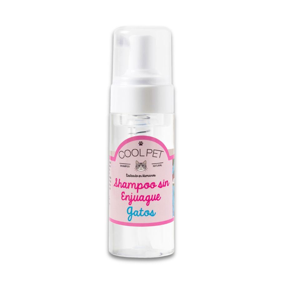 Shampoo sin enjuague para gato