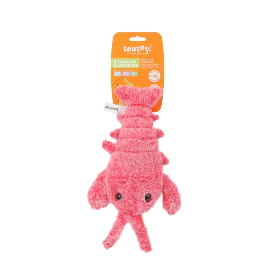 Tootoy! juguete langosta interactiva para gato