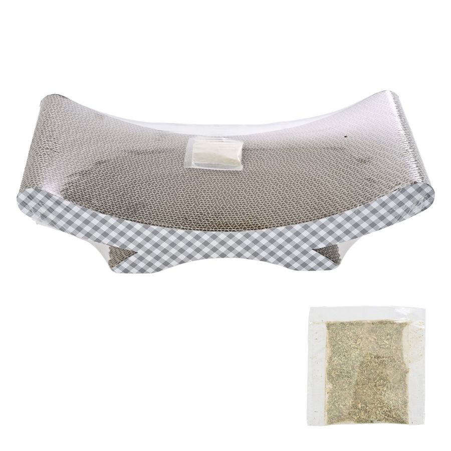 Remy rocker rascador de cart&oacute;n vichy, , large image number null