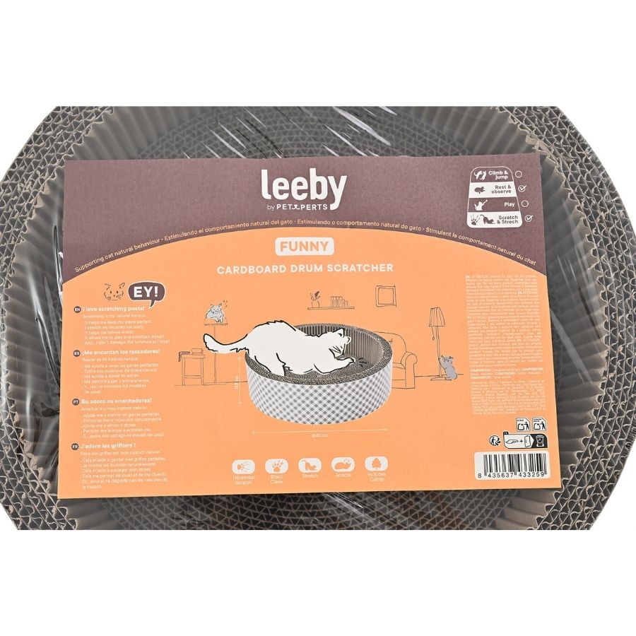 Domingo tambor rascador de cart&oacute;n botanico, , large image number null