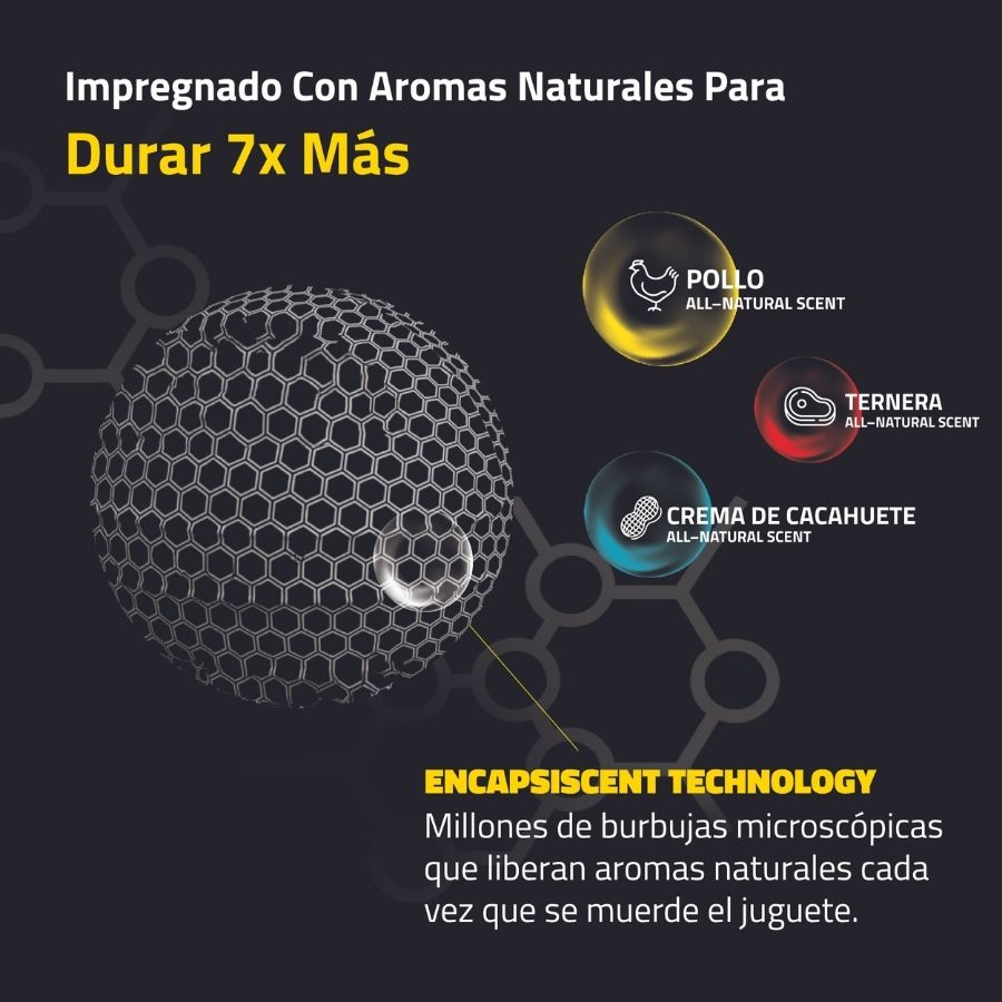 Bola para masticar con aroma a mantequilla de man&iacute;, , large image number null