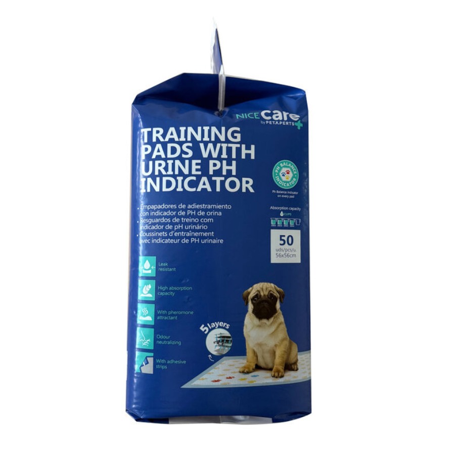 Sabanillas para perro Nice Care con indicador de pH alta absorción 50und