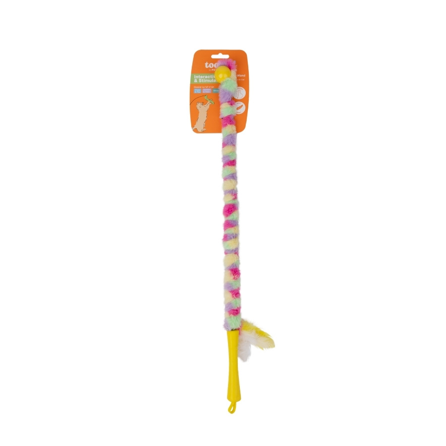Tootoy! juguete interactivo varita arco&iacute;ris para gato, , large image number null