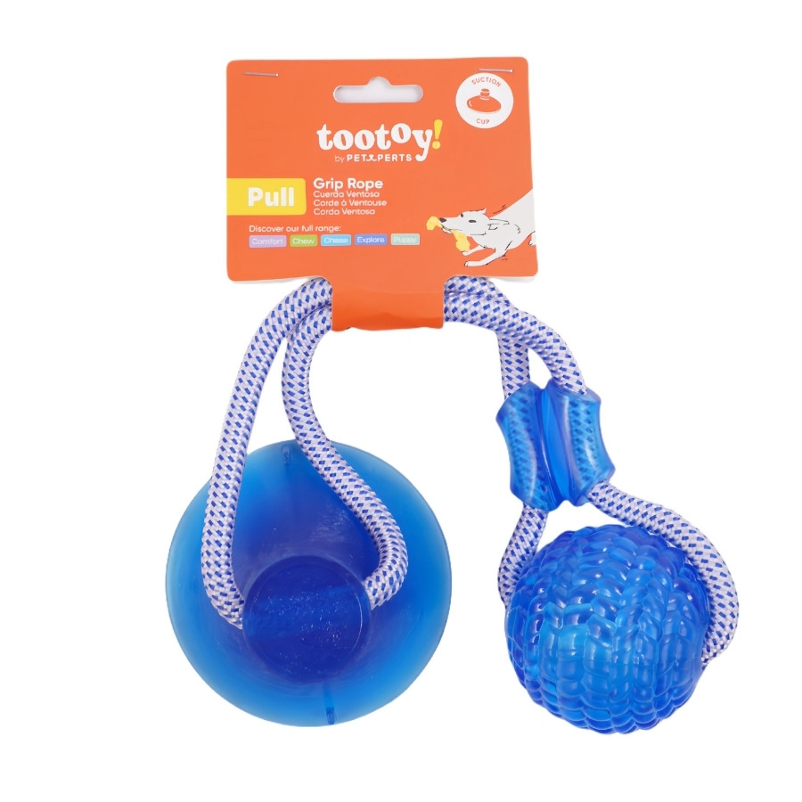 Tootoy! juguete cuerda con agarre para perro