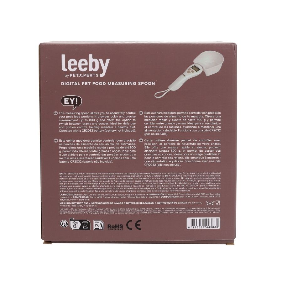 Leeby cuchara con medidora digital, , large image number null