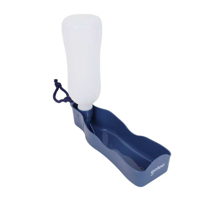 Gotoo botella portatil para mascotas con bebedero de agua, , large image number null