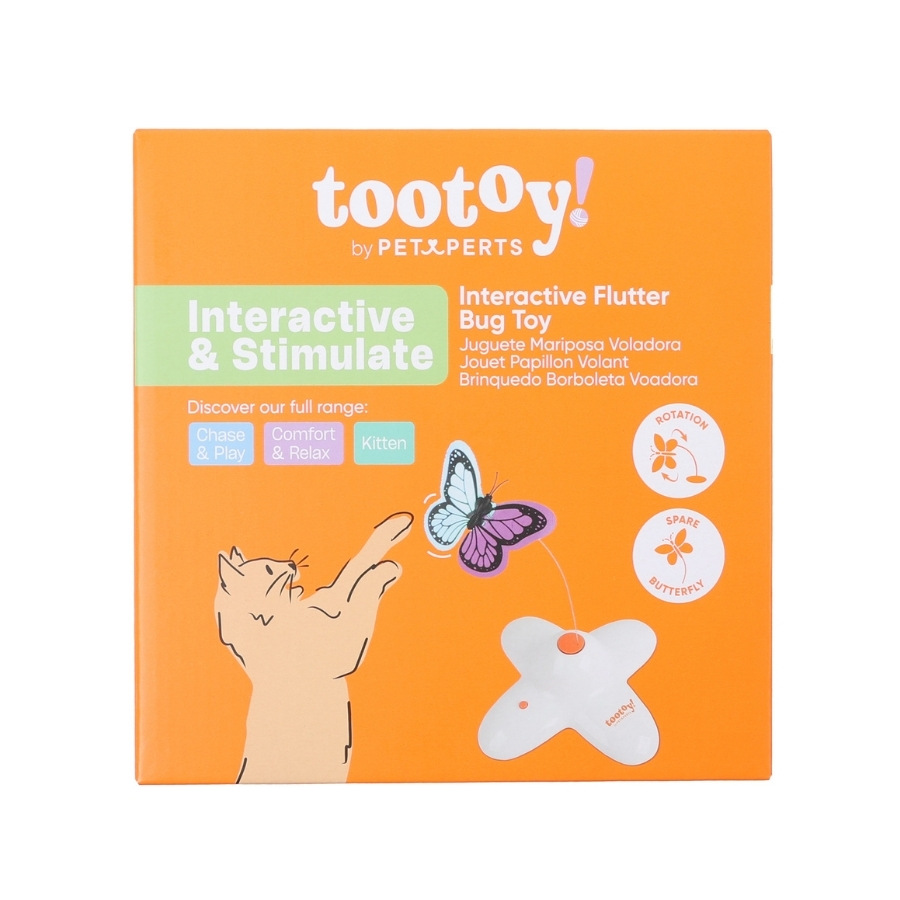 Tootoy! juguete interactivo bicho para gato