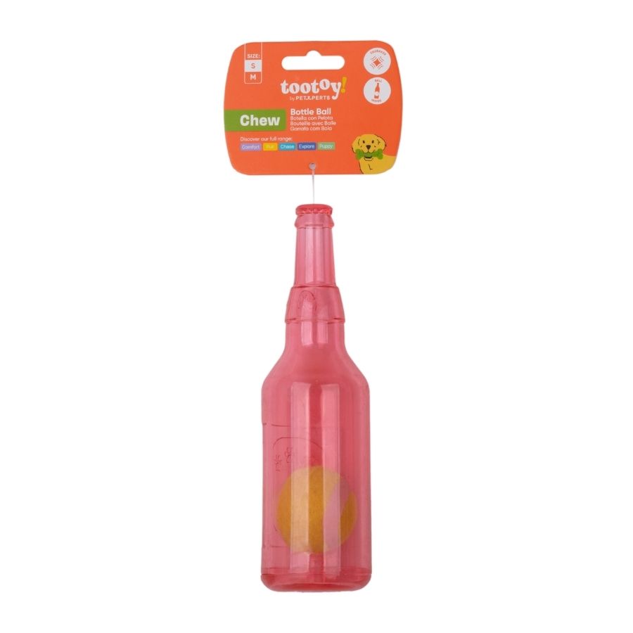 Tootoy! juguete botella con pelota peque&ntilde;a para perro, , large image number null