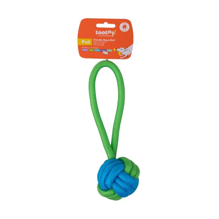 Tootoy! juguete cuerda con pelota de agarre para perro, , large image number null