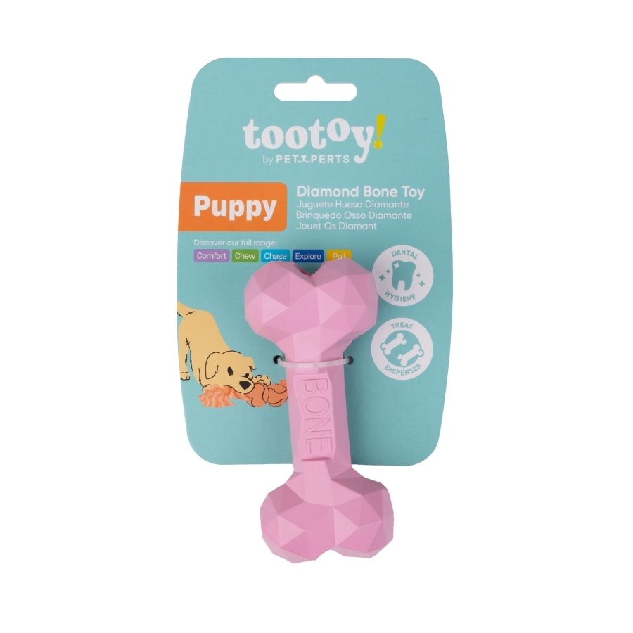 Tootoy! juguete hueso diamante peque&ntilde;o para cachorro, , large image number null