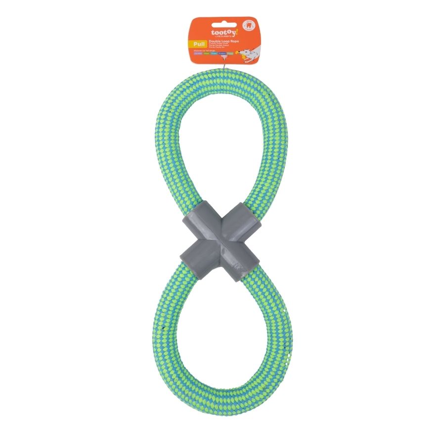 Tootoy! juguete cuerda de doble lazo para perro, , large image number null