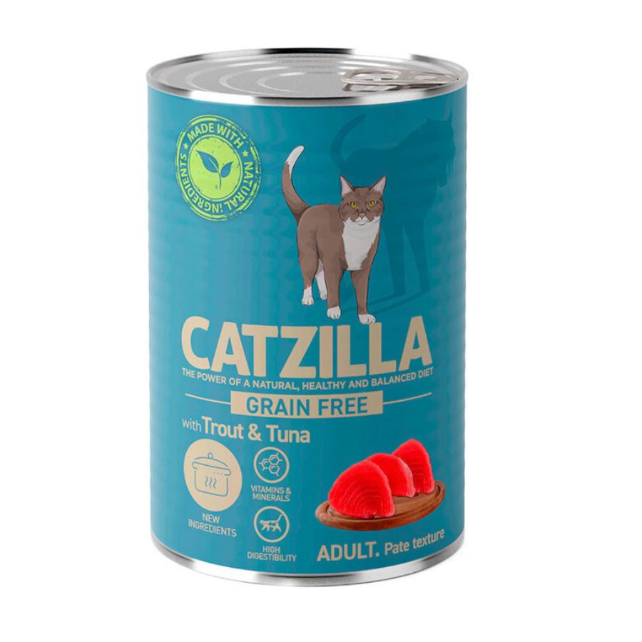 Catzilla cat adult sardina & at&uacute;n 400GR, , large image number null