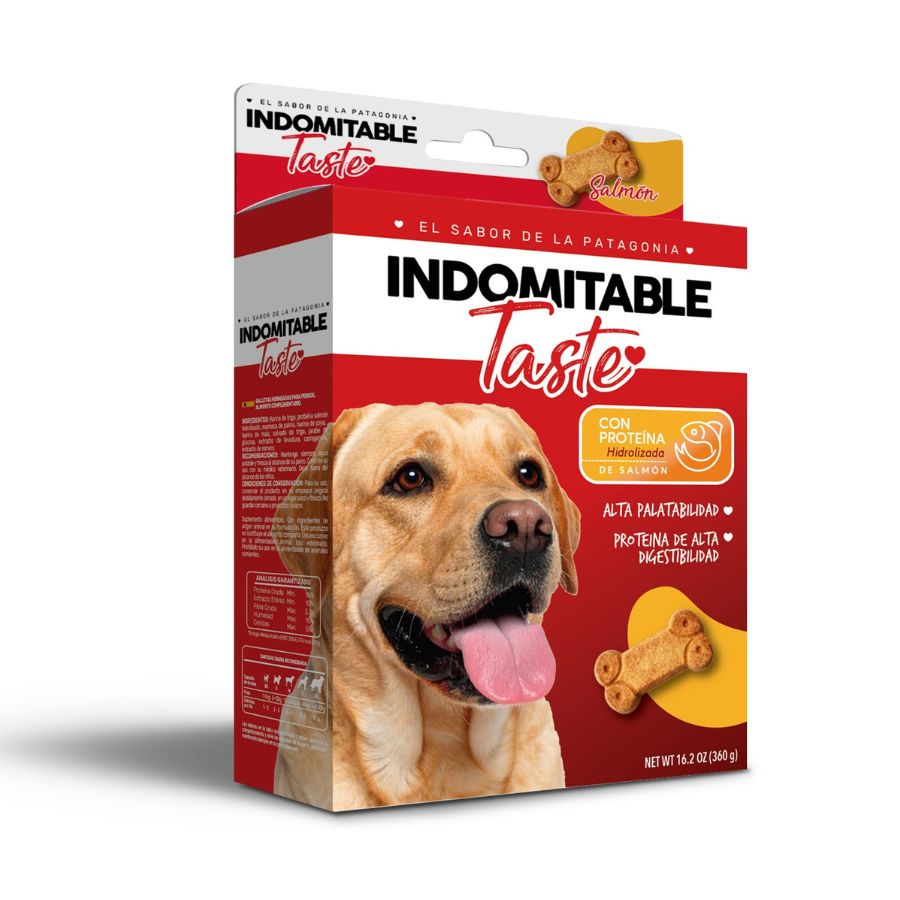 Snack para perros galleta hidrolizada sabor salm&oacute;n 360GR, , large image number null