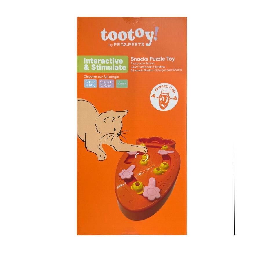 Tootoy! juguete zanahoria interactiva para gato, , large image number null