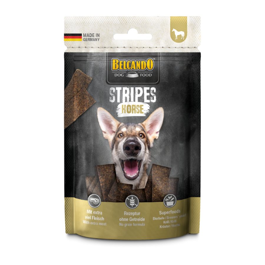 Belcando tiras snack para perro sabor a caballo 70GR, , large image number null