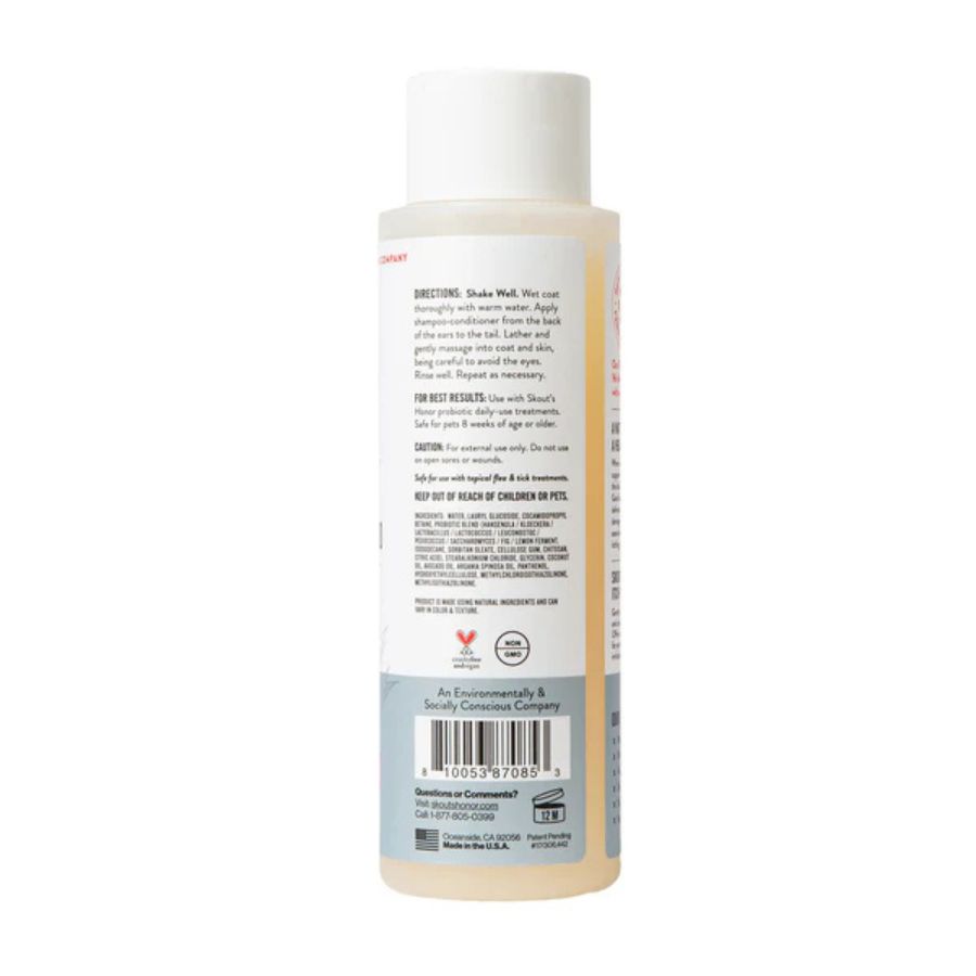 Skouts honor shampoo probiotico calmante de la picazon 473ML para perros, , large image number null
