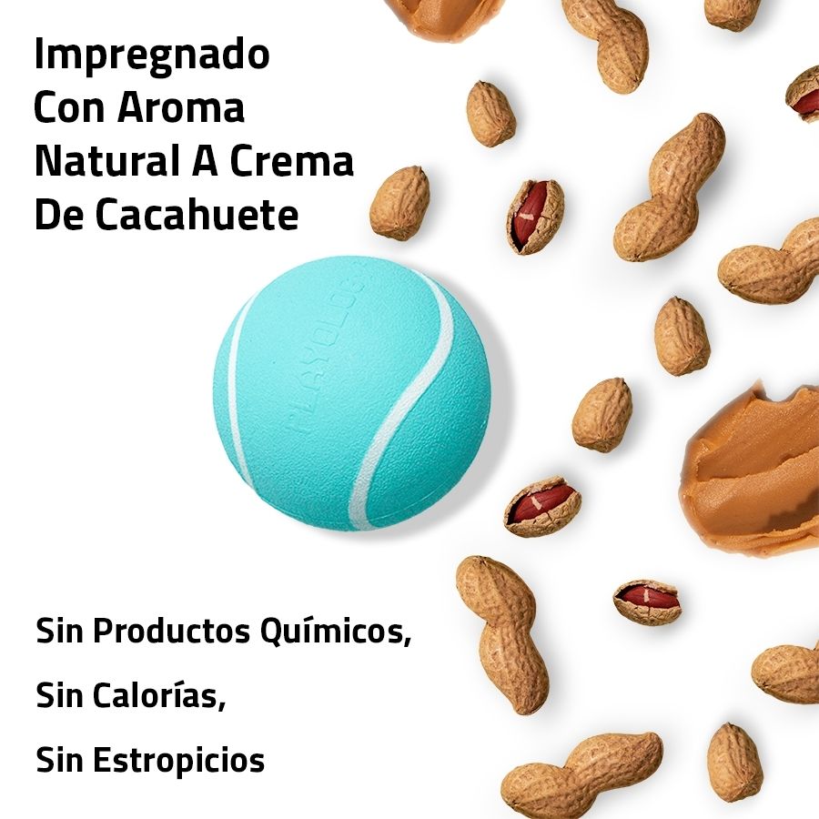 Bola para masticar con aroma a mantequilla de man&iacute;, , large image number null